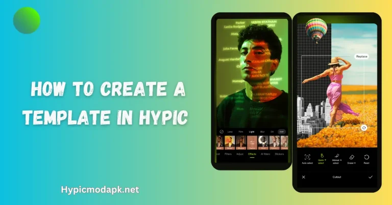 How to Create a Template in Hypic