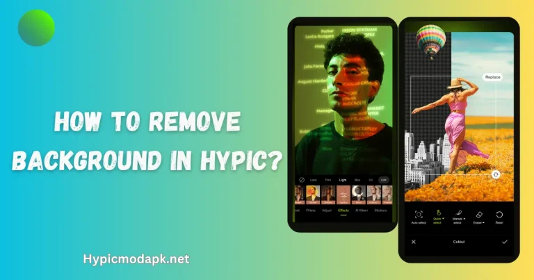 How to Remove Background in Hypic
