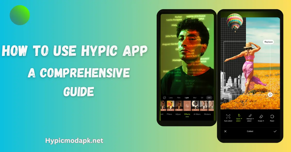 How to Use Hypic App