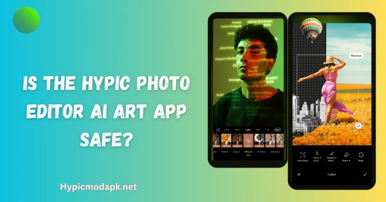 Is the Hypic Photo Editor AI Art App Safe